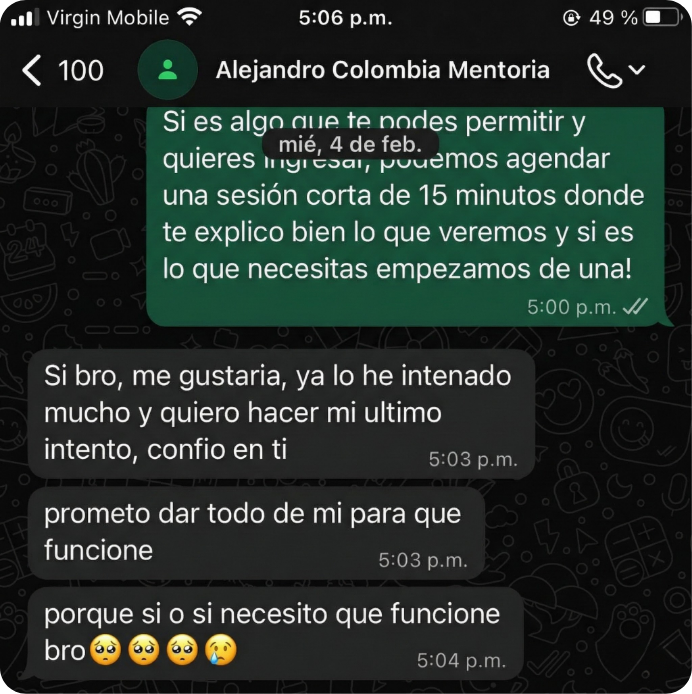 Testimonio Alejandro 1