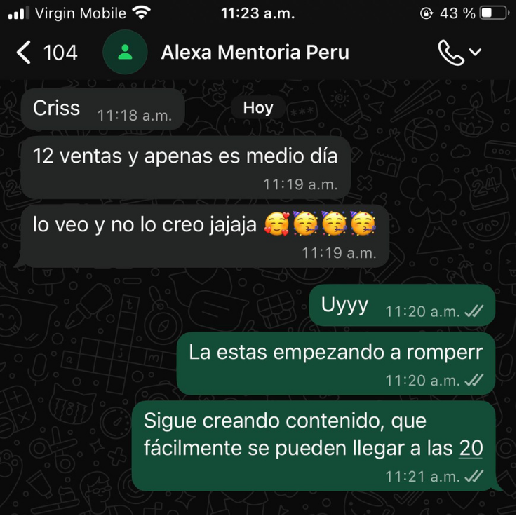 Testimonio Alexa